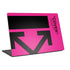 Black and Pink Arrows Universal Laptop 16in (13 x 9.4in) Skin